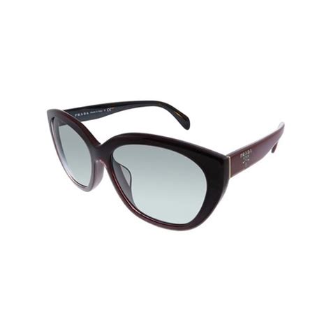 prada sunglasses pr grey gradient|59mm cat eye sunglasses prada.